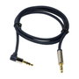 LogiLink Cable de audio 3,5 mm 3-pin/M (90°) a 3,5 mm 3-pin/M azul 1,5 m