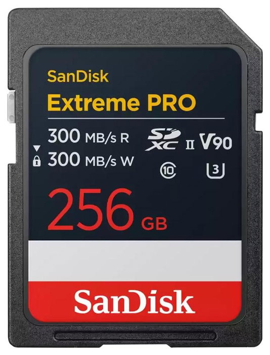 SanDisk Extreme PRO 256 GB SDXC UHS-II V90