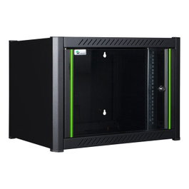 Lanview Gabinete Rack 19" de Logon 6U 60 x 56 para Montaje en Pared