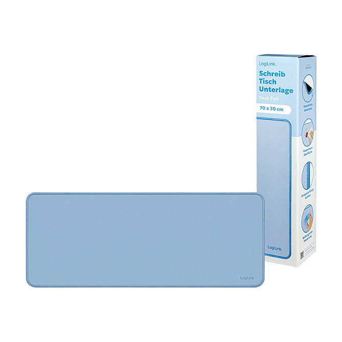 LogiLink Desk Mat 700 x 300 mm, azul