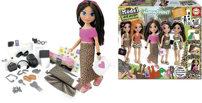 EDUCA My Model Doll Design Wild Print