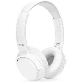SPC Auriculares Inalámbricos Heron 2 Studio 4628B con Micrófono Bluetooth Blancos 50h de Autonomía