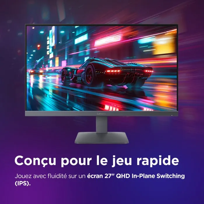 Lenovo LOQ 27Q-10 Monitor de 27 pulgadas Quad HD LED Negro Lenovo LOQ 27Q-10 Monitor de 27 pulgadas Quad HD LED Negro