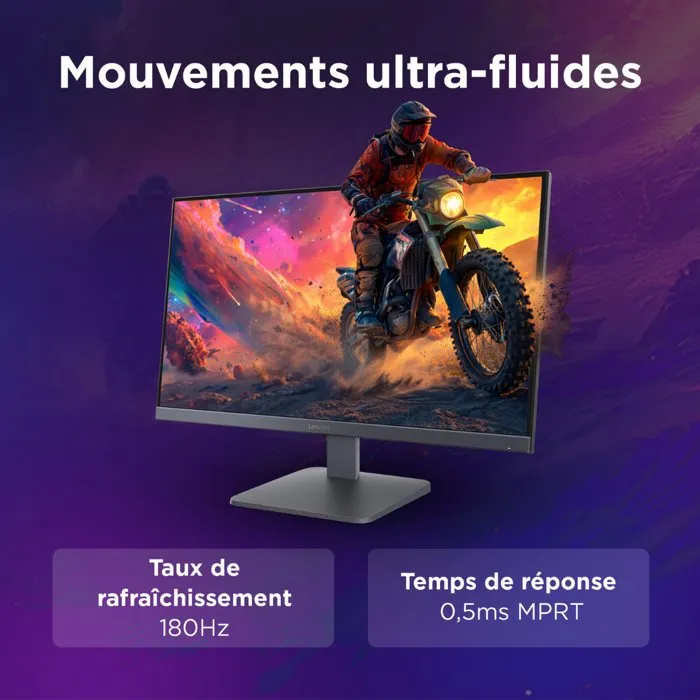 Lenovo LOQ 27Q-10 Monitor de 27 pulgadas Quad HD LED Negro Lenovo LOQ 27Q-10 Monitor de 27 pulgadas Quad HD LED Negro