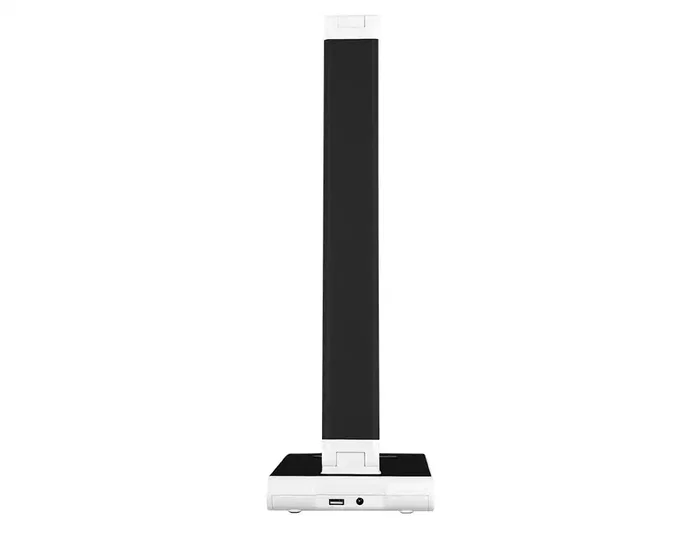 Q-Connect Lámpara de Escritorio Led Sirio 13W 800 Lúmenes USB-C, Articulada, Brillo y Color Ajustable (3 Temperaturas), Color Negro