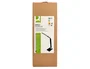 Q-Connect Lámpara de Escritorio Led Sirio 13W 800 Lúmenes USB-C, Articulada, Brillo y Color Ajustable (3 Temperaturas), Color Negro