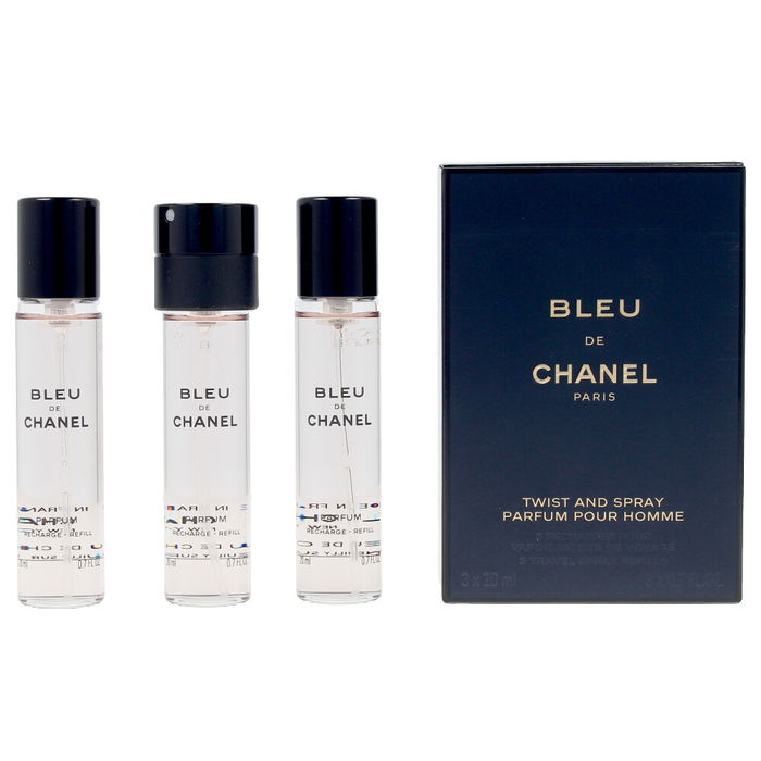 Chanel Bleu Eau de Parfum Vapo Twist & Spray Recarga Hombre 3 x 20 ml