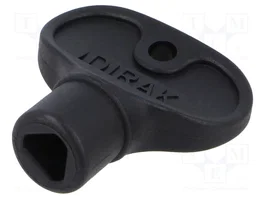 HENSEL Llave de Armarios de Control Triángulo 8mm