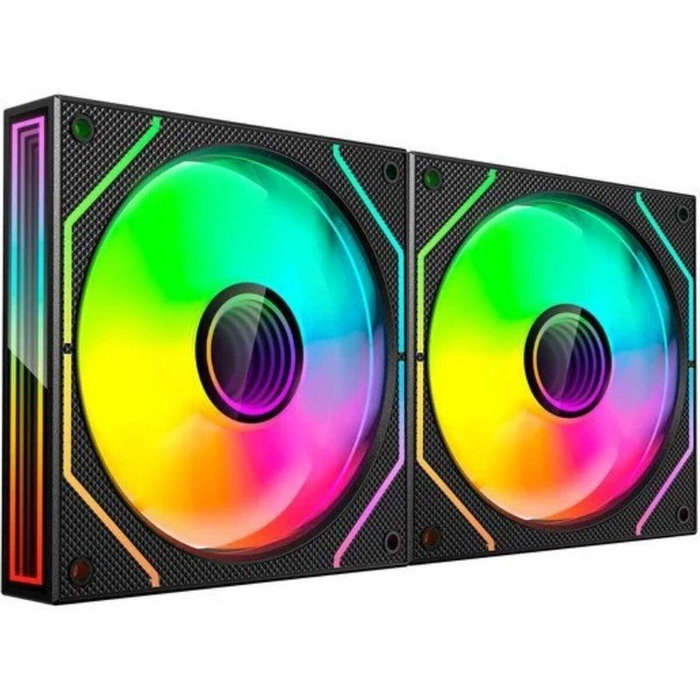 Mars Gaming MF-3DPROX2 Kit 2 Ventiladores ARGB 120mm Negro Mars Gaming MF-3DPROX2 Kit 2 Ventiladores ARGB 120mm Negro