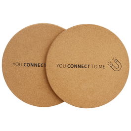 Day Juego de 2 Salvamanteles con Imán para Cocina - Redondos (19cm) - Protege tu Encimera