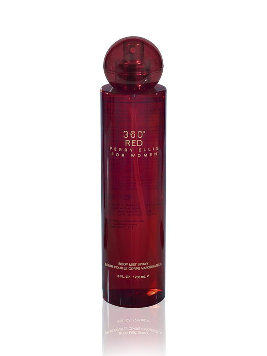 360 Red, Spray perfumado, Para mujeres, 236 ml