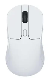 Keychron M3-A3 Ratón Gaming Inalámbrico PixArt 3395 26000 DPI RGB Blanco