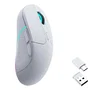 Keychron M3-A3 Ratón Gaming Inalámbrico PixArt 3395 26000 DPI RGB Blanco