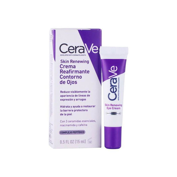 CeraVe Skin Renewing Crema Contorno de Ojos Antiarrrugas 15 ml