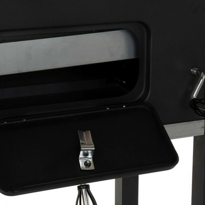 DKD Home Decor Barbacoa de Acero Negra con Termómetro (140x60x108 cm) DKD Home Decor Barbacoa de Acero Negra con Termómetro (140x60x108 cm)