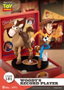 Beast Kingdom Toys Toy Story Record Player Series Figura de PVC Woody's Record Player 13 cm