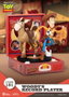 Beast Kingdom Toys Toy Story Record Player Series Figura de PVC Woody's Record Player 13 cm