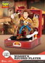 Beast Kingdom Toys Toy Story Record Player Series Figura de PVC Woody's Record Player 13 cm