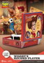 Beast Kingdom Toys Toy Story Record Player Series Figura de PVC Woody's Record Player 13 cm