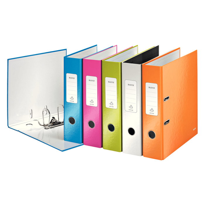 LEITZ 1693 Etiquetas para Archivador de Anillas 46,0 x 111,0 mm Gris