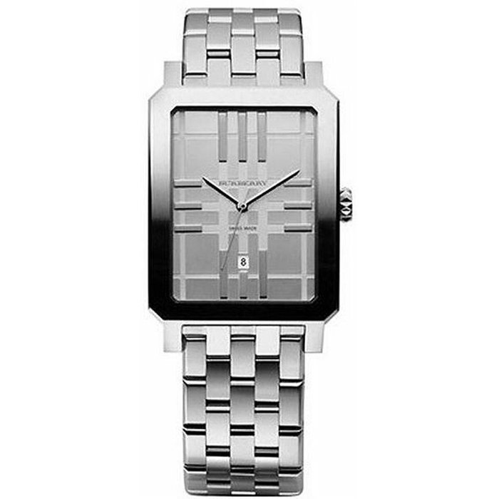 Burberry BU1900 Reloj analógico gris para hombre