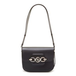 Hensely, Bolsa de tela, Solapa Xbody convertible, Negro, Para mujeres