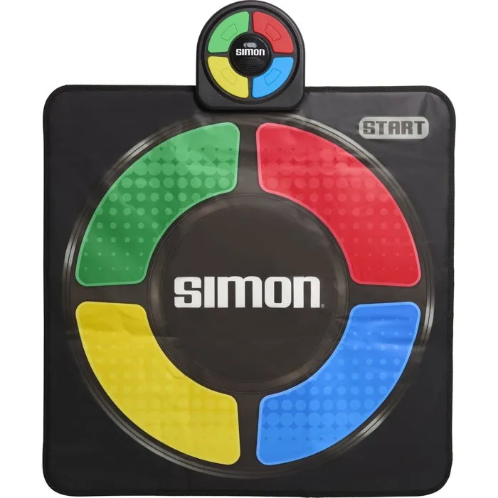 Hasbro HAS0886144284137 Simon Jump Juego de Mesa Electrónico de Memoria con Efectos de Sonido y Luz para Niños Edad 8+