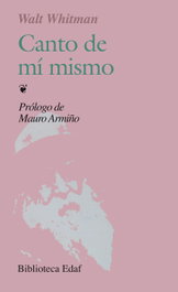 CANTO DE MI MISMO, Walt Whitman - EDAF EDITORIAL