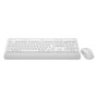 Logitech MK650 Signature Business Teclado Inalámbrico Blanco - 920-011022