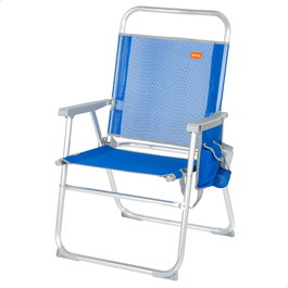 Aktive Beach Silla de playa plegable azul