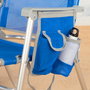 Aktive Beach Silla de playa plegable azul
