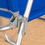 Aktive Beach Silla de playa plegable azul
