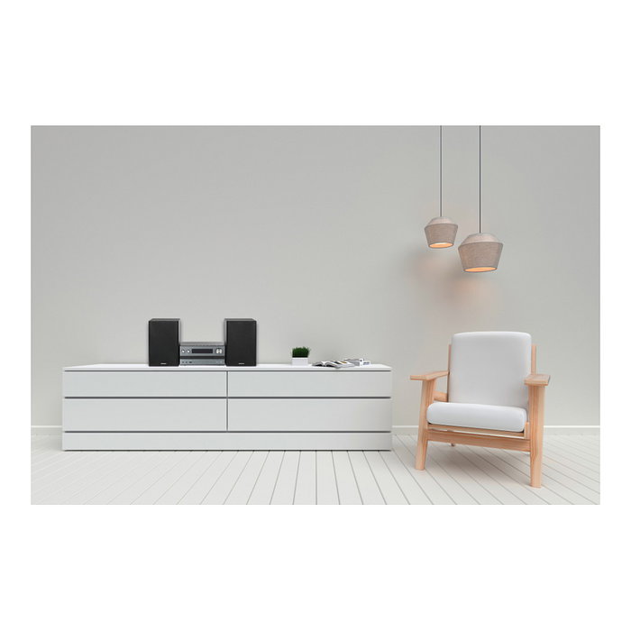 Kenwood M-918DAB-H Micro Hifi-System con DAB+, CD y Bluetooth