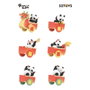 Panda Roll Figuras Blind Box Surtido Dragon Boat Racing 10 cm (4)