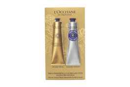L'Occitane en Provence Hand Cream Gift Set 30ml Immortelle + 30ml Shea