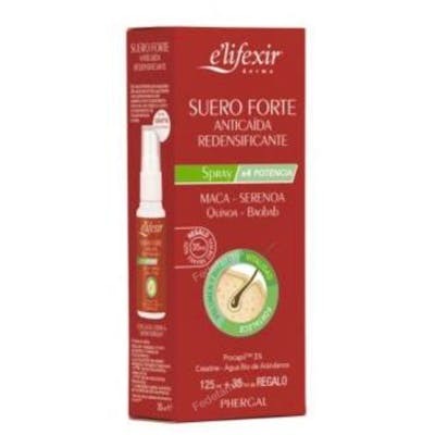 ELIFEXIR Suero Redensificante Capilar 125ml + Minitalla Tratamiento Caída Cabello Hombres y Mujeres ELIFEXIR Suero Redensificante Capilar 125ml + Minitalla Tratamiento Caída Cabello Hombres y Mujeres