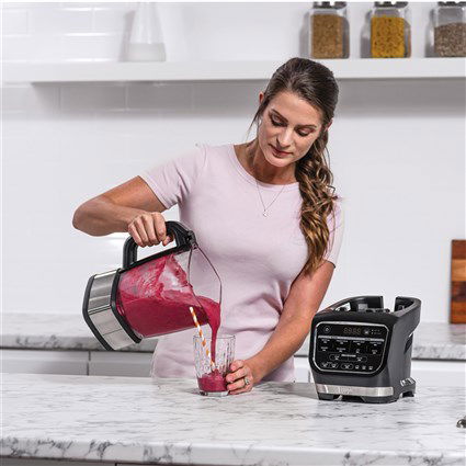 Ninja Batidora de Vaso y Sopera Eléctrica HB150EU Foodi 1000W 700ml