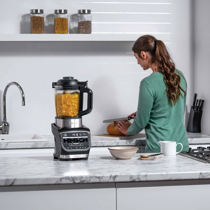 Ninja HB150EU Batidora de vaso y sopera con Auto-iQ, 1000W Ninja HB150EU Batidora de vaso y sopera con Auto-iQ, 1000W