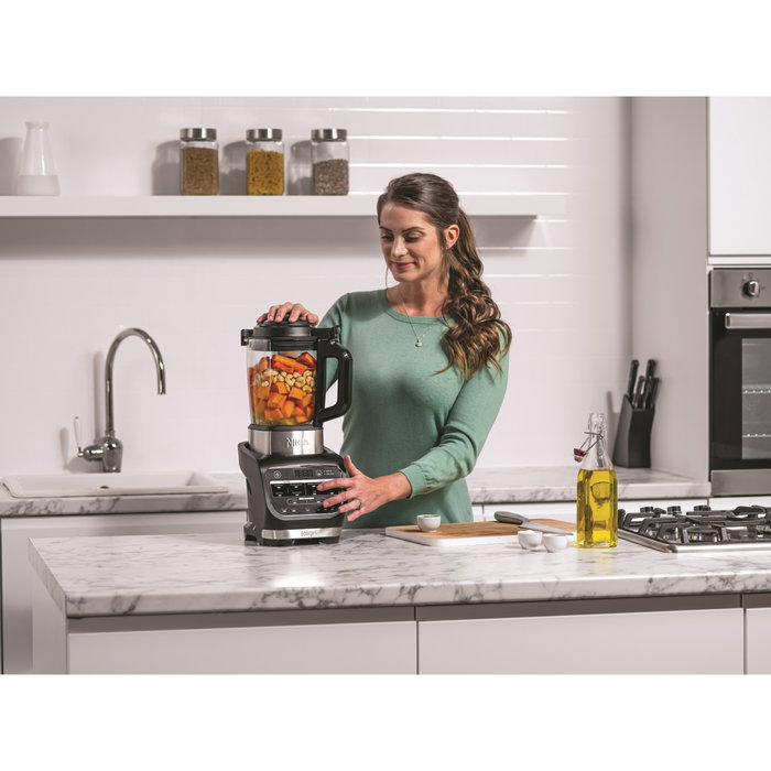 Ninja HB150EU Batidora de vaso y sopera con Auto-iQ, 1000W Ninja HB150EU Batidora de vaso y sopera con Auto-iQ, 1000W