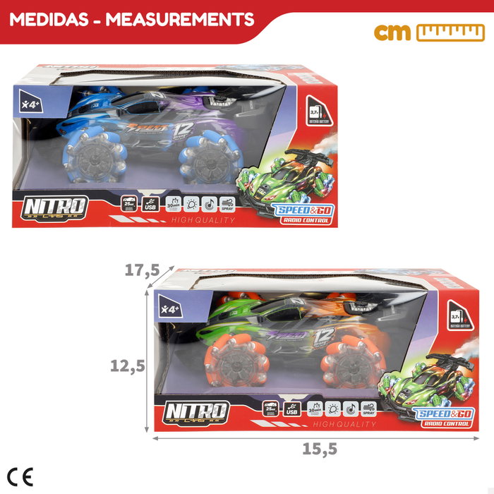 SPEED&GO SPEED&GO-COCHE RC 2.4G STUNT C