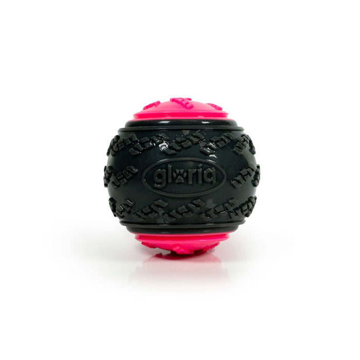 Play And Run Pelota Mega Squeaker L 8.89 cm Rosa-Gris para Perros Play And Run Pelota Mega Squeaker L 8.89 cm Rosa-Gris para Perros