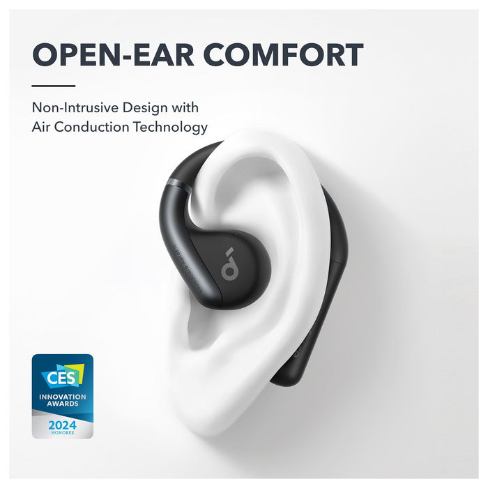 Anker Soundcore AeroFit Auriculares Inalámbricos In-Ear True Wireless Negros