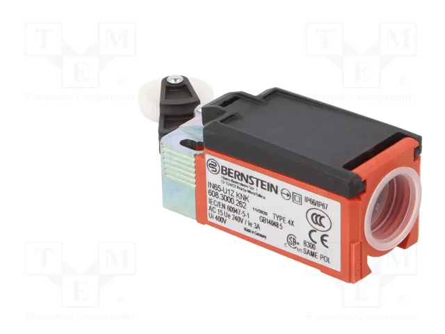 BERNSTEIN AG Interruptor de fin de carrera IN65-U1Z KNK NO + NC M20
