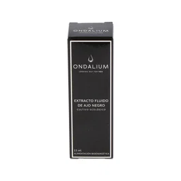 Ondalium Extracto De Ajo Negro 15Ml - Apoya la Circulación, Colesterol y Sistema Inmunológico