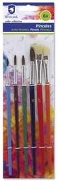 Bismark Set de 6 Pinceles Escolares Surtidos 326064