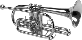 SML Corneta Sib CO50-S Latón Bañado en Plata Tono Sib Diámetro 11,65 mm