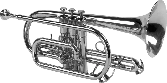 SML Corneta Sib CO50-S Latón Bañado en Plata Tono Sib Diámetro 11,65 mm