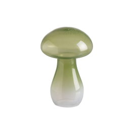 Ixia Figura Seta Verde Cristal Decoración