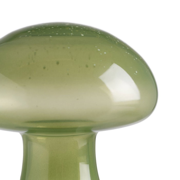 Ixia Figura Seta Verde Cristal Decoración