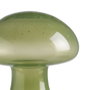 Ixia Figura Seta Verde Cristal Decoración
